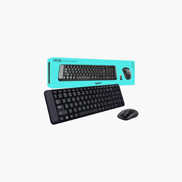کیبورد و ماوس بی‌سیم لاجیتک مدل MK220